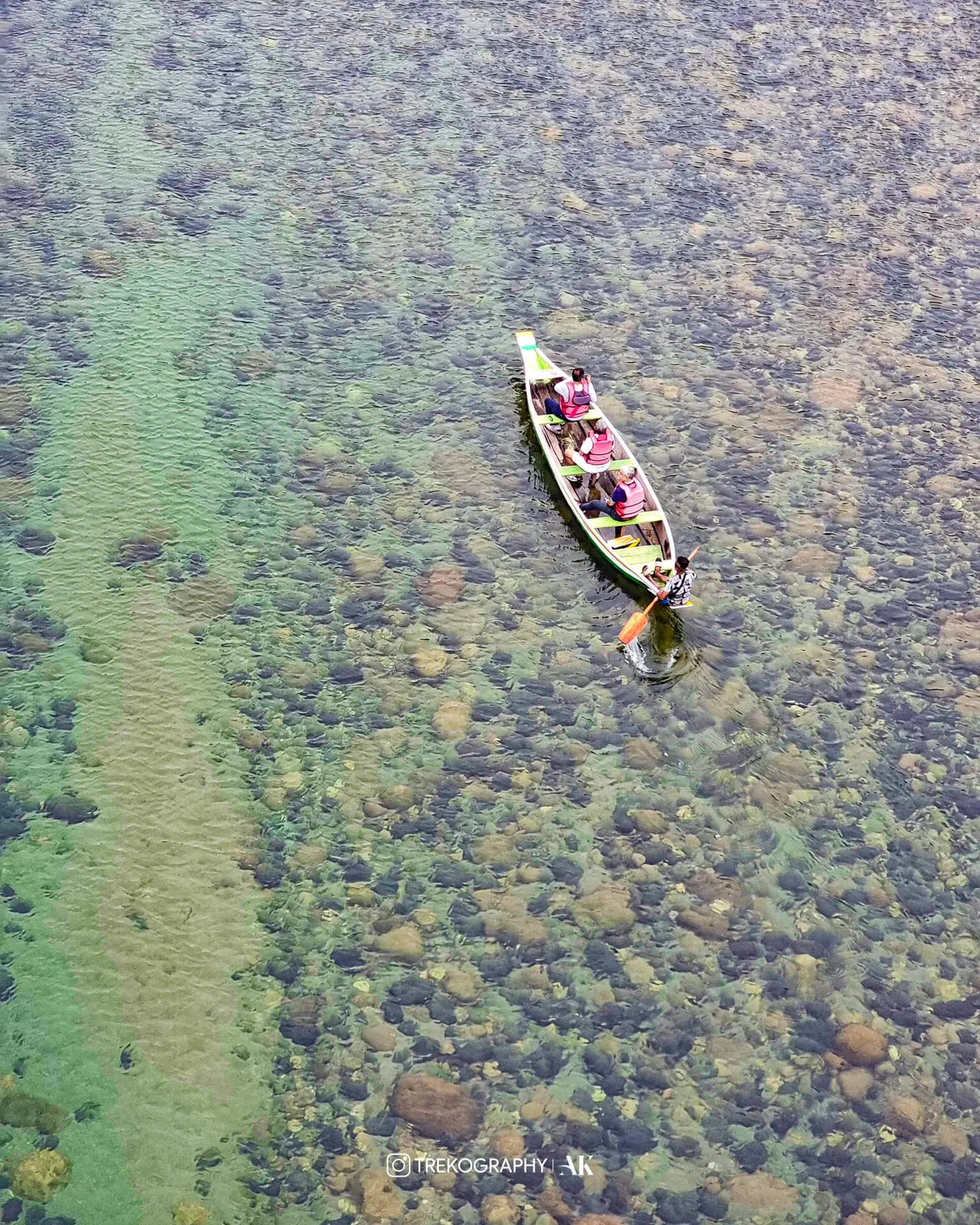 Boat in Dawki River
