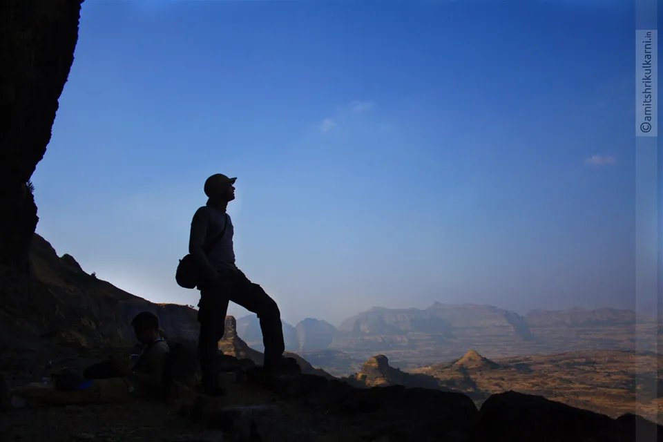 From the Ratangad Caves