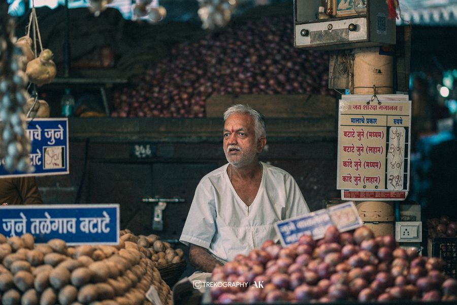 Morning walk in Pune Mandai (Market)