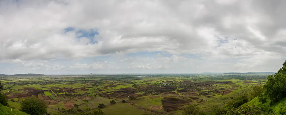 औंध वरून दिसणारा प्रदेश